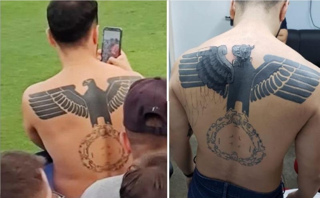 Você está visualizando atualmente Em Manaus, torcedor inicia procedimento para cobrir tatuagem da águia