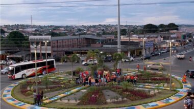 ROTATÓRIA CORONEL JORGE TEIXEIRA É ENTREGUE REVITALIZADA PELA PREFEITURA DE MANAUS