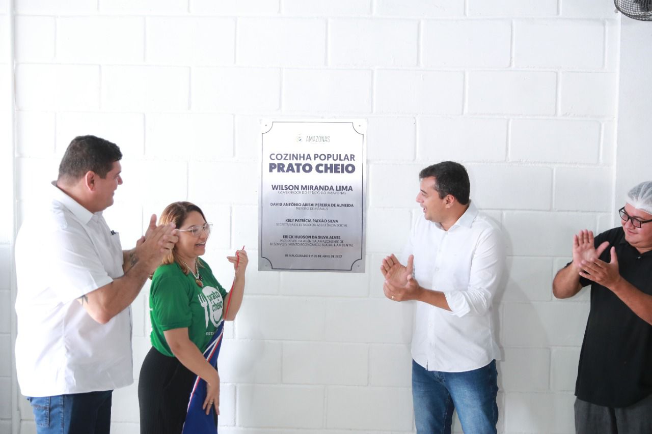 No momento, você está visualizando Wilson Lima reinaugura cozinha popular do programa Prato Cheio no bairro Alfredo Nascimento