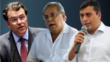 Pesquisa mostra Amazonino com 40,1%, Braga com 20,3% e Wilson com 16,6%