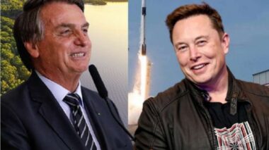 Elon Musk deve chegar amanhã (20) no Brasil e se encontrar com Bolsonaro