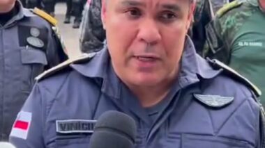 Polícia nas ruas, com o início de mais uma operação Inquietação
