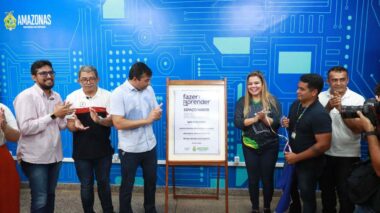 Wilson Lima inaugura laboratório de robótica em Iranduba, dando continuidade ao programa Educa+Amazonas