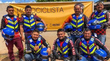 Em Iranduba, 360 mototaxistas são beneficiados com equipamentos de segurança do Motociclista Legal