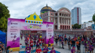 Corrida em comemoração aos  125 anos do Teatro Amazonas reúne 1.500 atletas