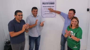 Em Humaitá, governador inaugura 12ª unidade do Prato Cheio no interior