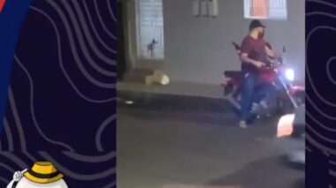 Amor bandido: Casal do crime é filmado cometendo assalto no bairro alvorada