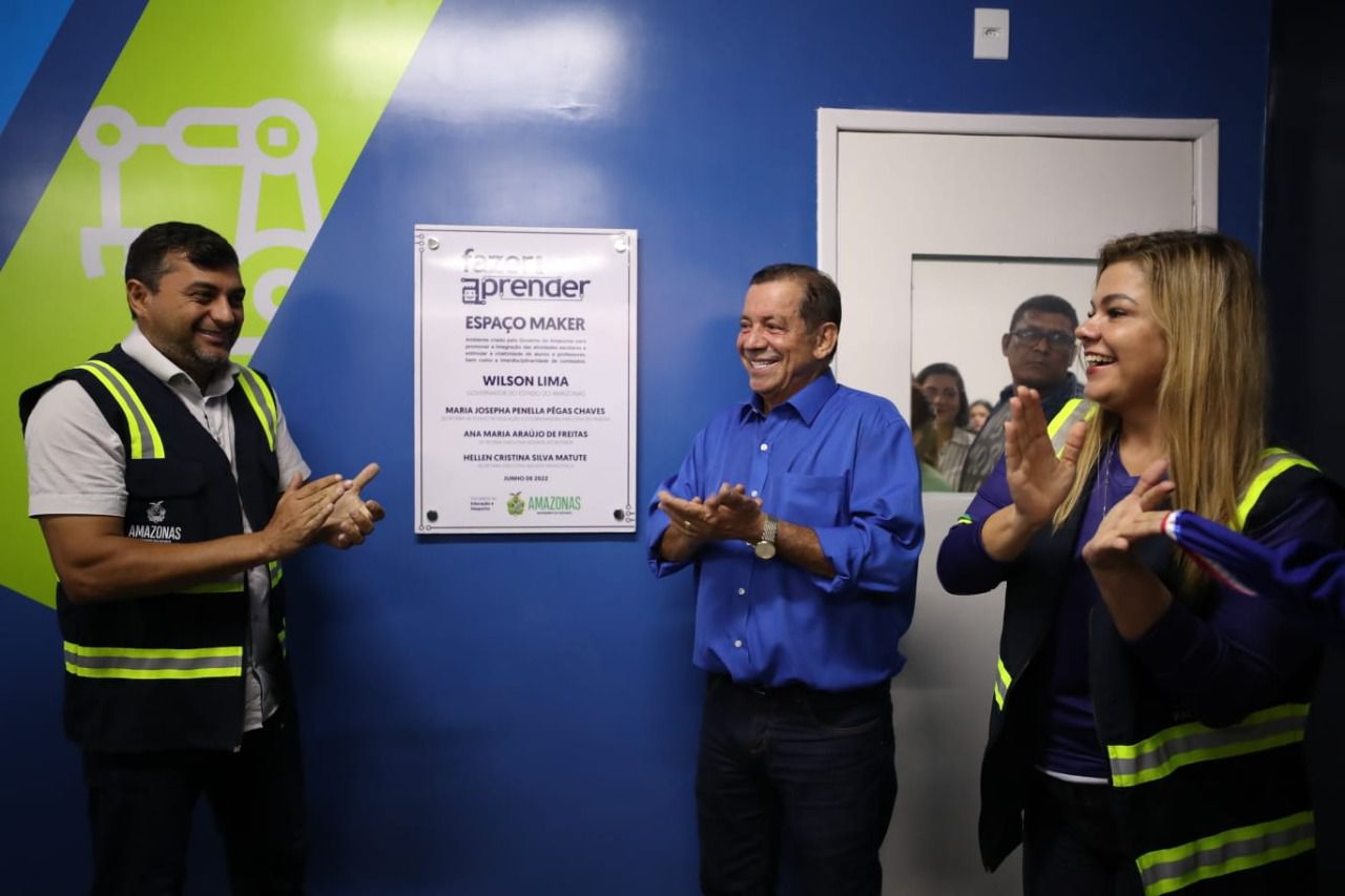 No momento, você está visualizando Em Tabatinga, Wilson Lima inaugura décima escola de tempo integral da sua gestão