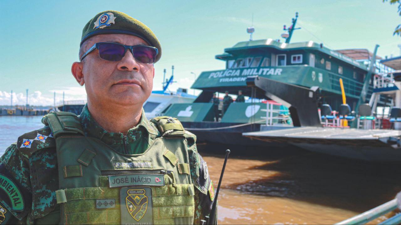 Você está visualizando atualmente Agentes que atuam na operação Hórus reforçam policiamento em Parintins durante Festival Folclórico