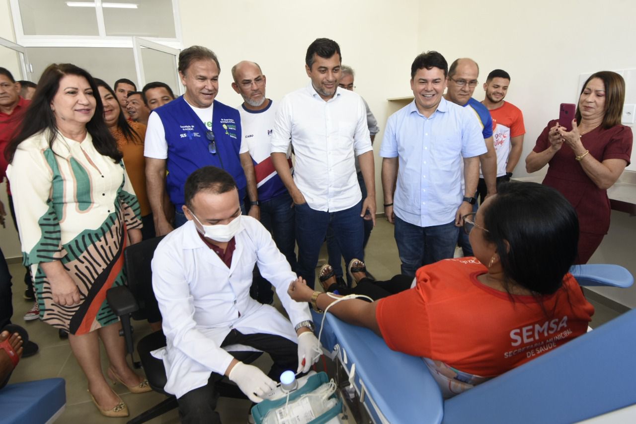 No momento, você está visualizando Governador Wilson Lima inaugura primeira unidade descentralizada do Hemoam em Coari