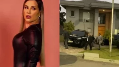 Exclusivo: polícia invade casa de Deolane e leva Porsche e joias