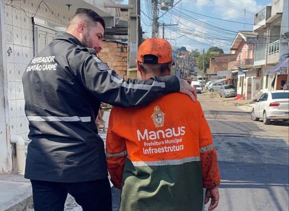 Você está visualizando atualmente Capitão Carpê solicita manutenção das ruas no bairro São Raimundo e outras localidades