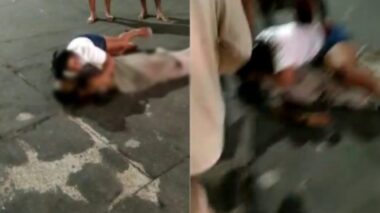 VEJA VÍDEO: mãe em desespero abraça filho morto a facadas no Amazonas