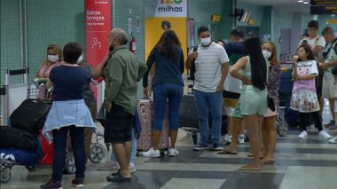 Pneu de avião estoura e aeroporto de Manaus fica fechado
