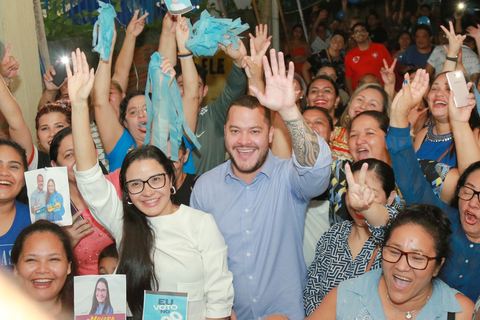 Você está visualizando atualmente Adail e Dra. Mayara lançam suas candidaturas em Coari