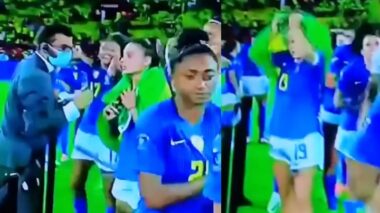 Espia: jogadora é impedida de receber troféu usando a bandeira do Brasil na final da Copa América; veja vídeo