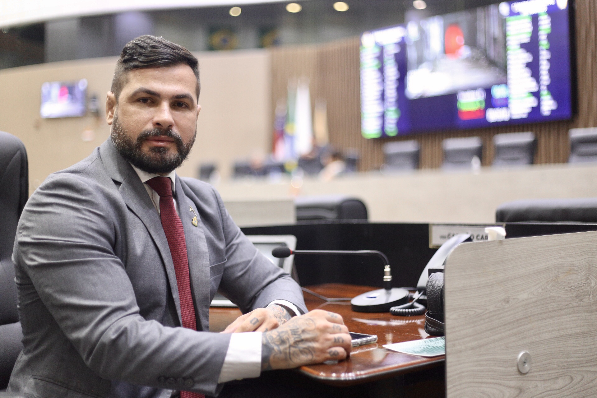 No momento, você está visualizando Campeão de ações como vereador, Capitão Carpê pretende levar alta produtividade para ALEAM