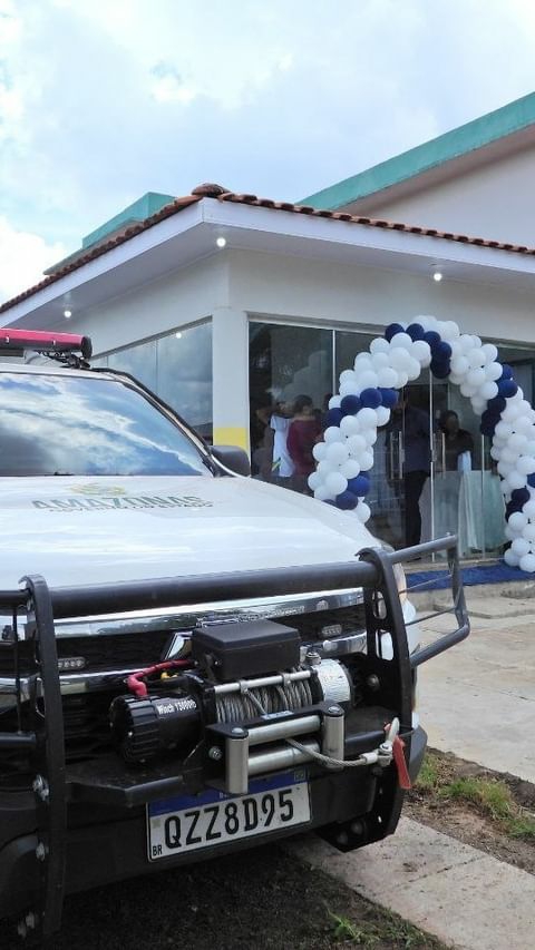 Você está visualizando atualmente Governo do Estado do Amazonas, por meio da SSP-AM, inaugurou a Delegacia Interativa da Polícia Civil do Amazonas (PC-AM) no distrito de Santo Antônio do Matupi, no município de Manicoré.