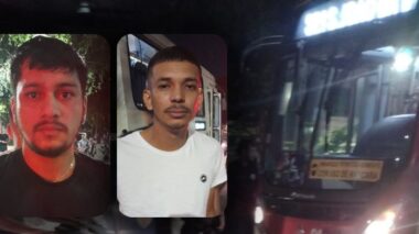 Dupla de assaltantes que fez passageiros reféns no ônibus da linha 321 é presa no Centro de Manaus