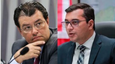 Governador Wilson Lima abre quase 400 mil votos sobre Eduardo Braga
