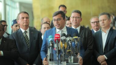 Wilson Lima reafirma apoio a Jair Bolsonaro, durante encontro com presidente em Brasília