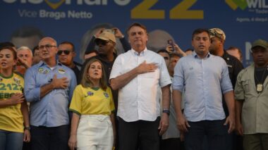 Veja vídeo: Governador do AM destaca apoio a reeleição de Bolsonaro: “quem vota Wilson Lima 44 vota Bolsonaro 22”