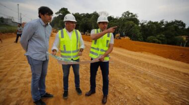 Wilson Lima fiscaliza fase final da execução das obras do Complexo Viário Anel Sul