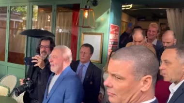 Em Lisboa, Lula almoçou com Gilmar Mendes e comitiva