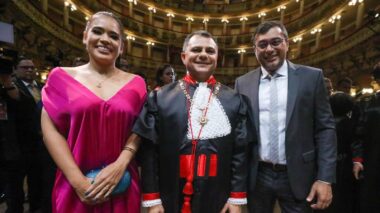 Governador Wilson Lima ressalta a importância do Ministério Público para a construção de uma sociedade mais justa durante posse do procurador-geral do MP-AM