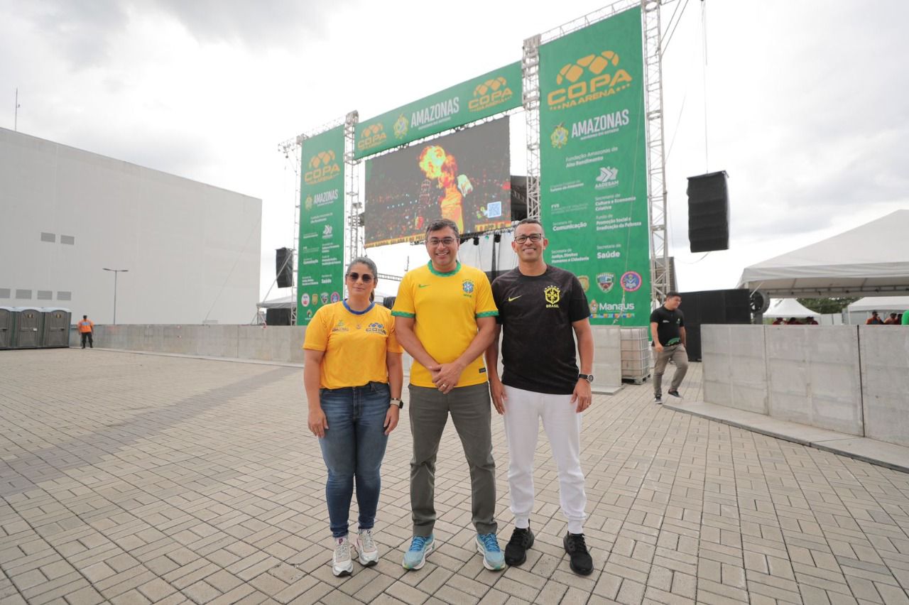 Você está visualizando atualmente ‘Oportunidade para torcer e se imunizar’, diz Wilson Lima sobre transmissão do jogo do Brasil na Arena da Amazônia