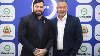 Vereador Capitão Carpê visita Ouvidoria do TCE a convite do conselheiro Josué Neto