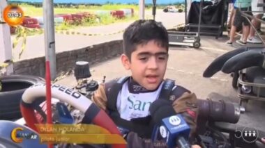 Piloto amazonense de apenas 12 anos, garante melhor índice nas duas baterias do campeonato amazonense de Kart