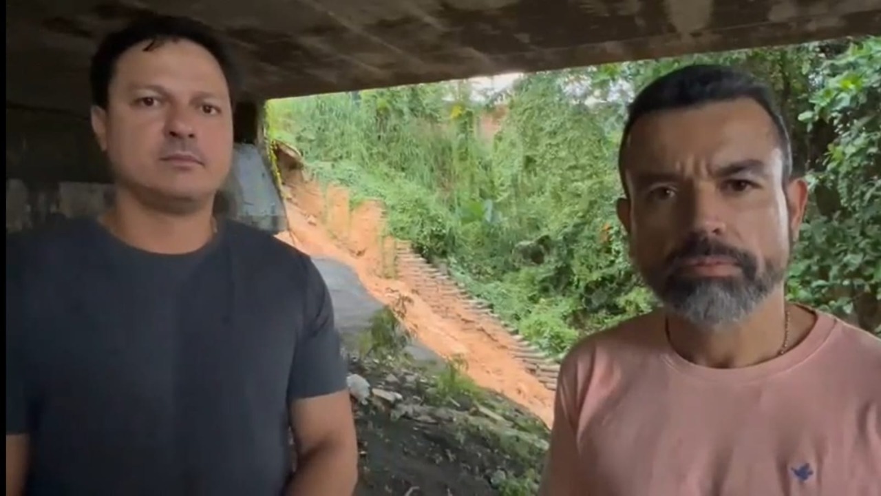 No momento, você está visualizando Fiscalização: Peixoto acompanha Seminf em vistoria de viaduto