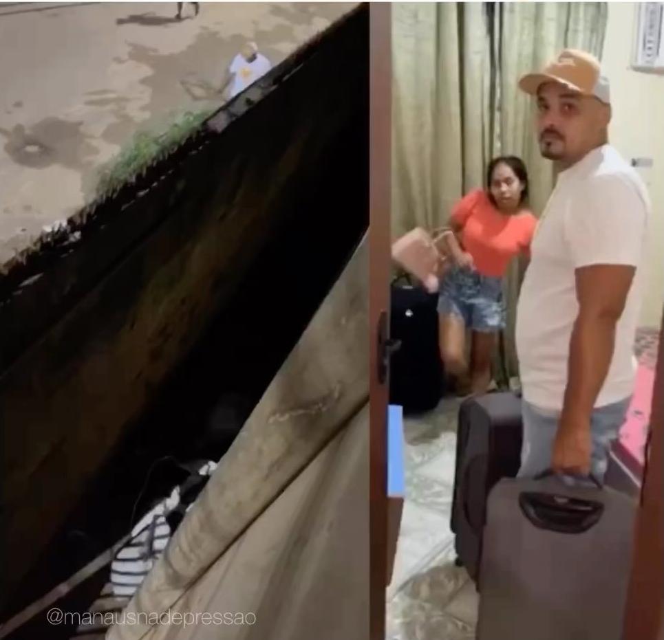 Você está visualizando atualmente Espia…Mulher que foi expulsa de casa leva amante para falar com marido em Manaus; veja vídeo: