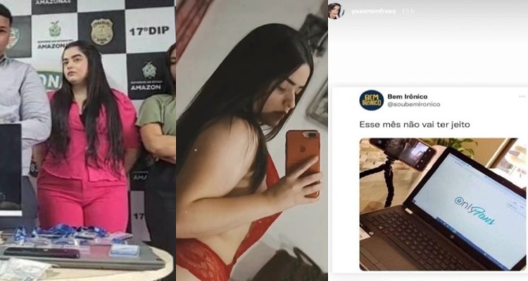 No momento, você está visualizando Repara na fuleiragem: Após ter sido solta em audiência de custódia, golpista do ‘Grupo Smart’ anuncia ida pro Onlyfans
