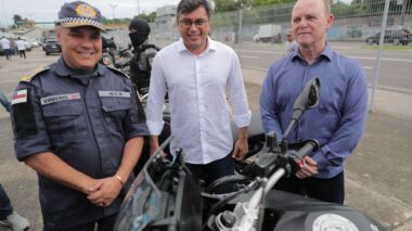 Wilson Lima entrega 68 novas viaturas e mais de 4 mil equipamentos aos profissionais da Segurança Pública