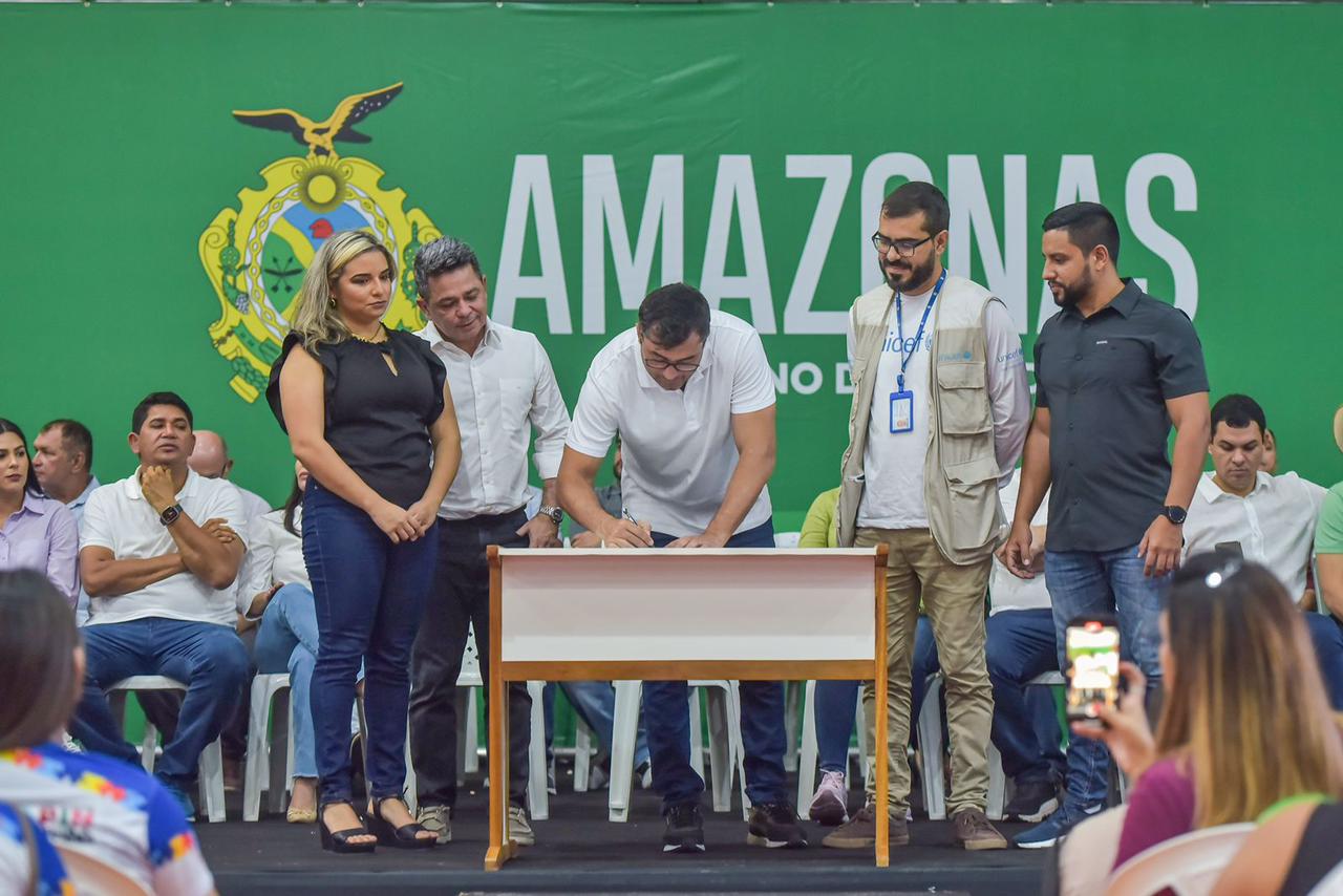 No momento, você está visualizando Wilson Lima firma parceria com Unicef para combater exploração sexual de crianças e adolescentes no Festival de Parintins