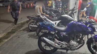 Detran Amazonas deflagra operação ‘Via Segura’ e remove 54 motocicletas