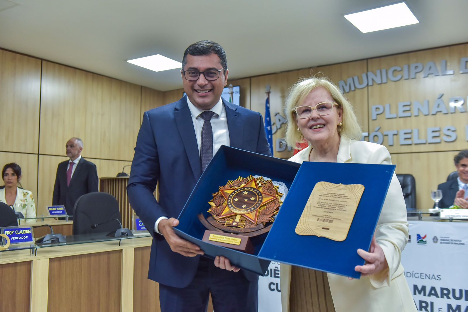 Você está visualizando atualmente Em encontro com ministra Rosa Weber, Wilson Lima destaca riquezas do AM e ressalta a necessidade de parcerias para superar desafios da região