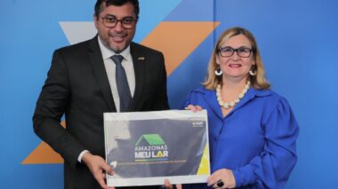 Wilson Lima apresenta ‘Amazonas Meu Lar’ ao ministro das Cidades e para a presidente da Caixa