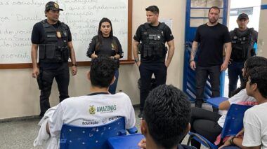PC-AM realiza Operação Anjo da Guarda voltada a conscientização sobre segurança nas escolas