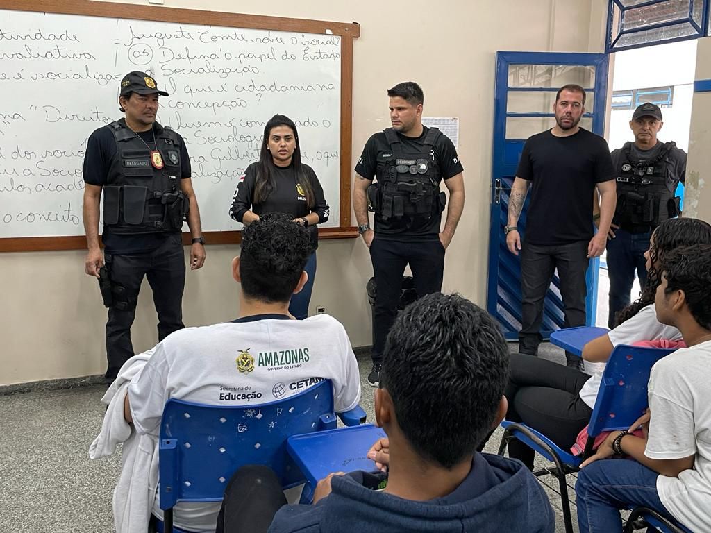 No momento, você está visualizando PC-AM realiza Operação Anjo da Guarda voltada a conscientização sobre segurança nas escolas