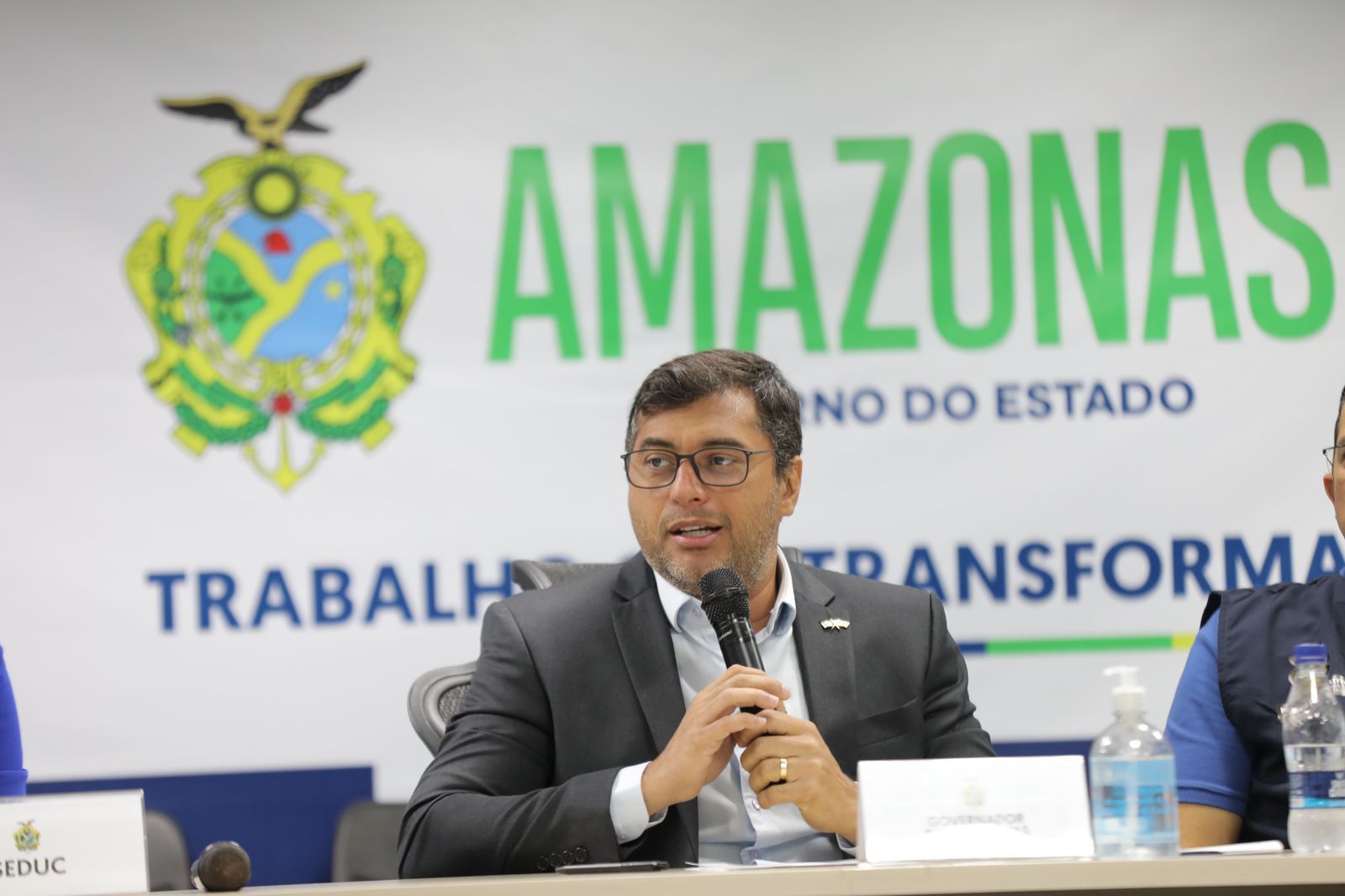 No momento, você está visualizando Wilson Lima vai à Brasília apresentar propostas do Governo do Amazonas para incentivar cultura de paz nas escolas