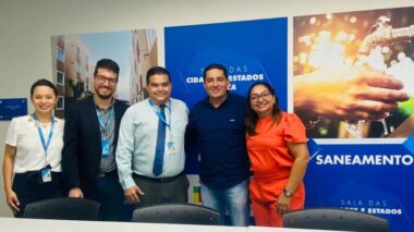 Em Manaus, prefeito de Borba se reúne com superintendente da Caixa Econômica Federal