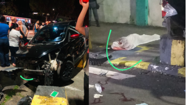 VÍDEO: acidente grave entre carros deixa jovem morta no Centro de Manaus