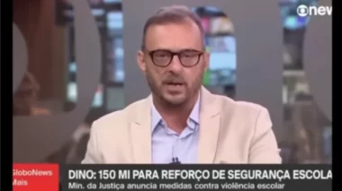 Deputados criticam jornalista da Globo: “Fundo do poço”