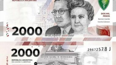 Crise: Argentina cria cédula de 2 mil pesos que equivale a R$ 42