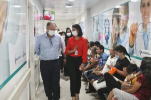 Leia mais sobre o artigo Hospital Delphina recebe visita de representantes do Ministério da Saúde