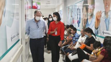 Hospital Delphina recebe visita de representantes do Ministério da Saúde