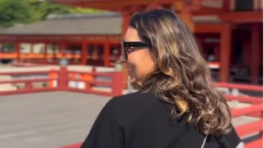 Janja posta vídeo turistando pelo Japão: “Refletindo sobre a paz”